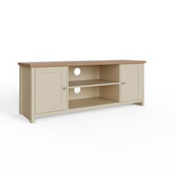 GFW Lancaster Large TV Cabinet in Cream - thumbnail 3