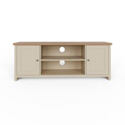 GFW Lancaster Large TV Cabinet in Cream - thumbnail 5