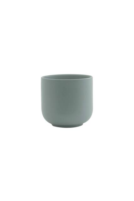 KDMD Hortus Havana Matt Grey Ceramic Pot 13cm 3 Pack - image 1