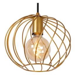Netlighting Danza Classic Pendant Light Ø 25cm 1xE27 Matt Gold Brass - thumbnail 5