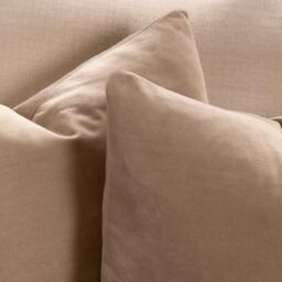 OHS 4 x Matte Velvet Cushion Covers in Natural - Size: 45 cm x 45 cm - thumbnail 4