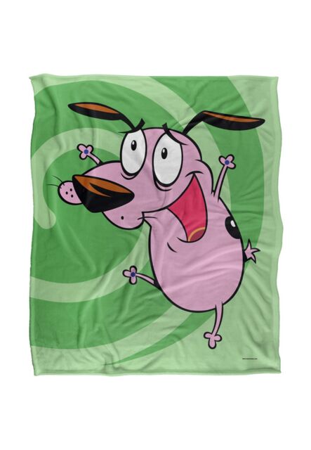 Courage The Cowardly Dog Complete Series Cover Silky Touch Super Soft Throw Blanket 152 X 127 cm in White - image 1
