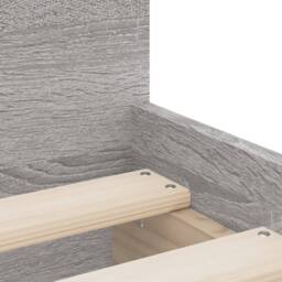 Berkfield Home Bed Frame with Drawers Grey Sonoma 90x190 cm Single - thumbnail 9