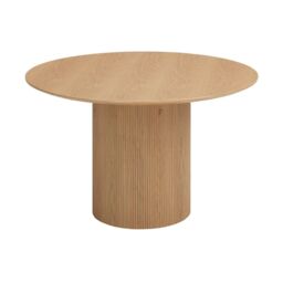 Home Detail Talia Black Round Japandi Table in Natural - thumbnail 2