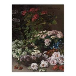 Artery8 Claude Monet Framed Wall Art Print Spring Flowers Floral Still Life - Size: A4 - thumbnail 3