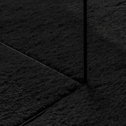 Berkfield Home Rug HUARTE Short Pile Soft & Washable Black √ò 120 cm - Size: Medium - thumbnail 8