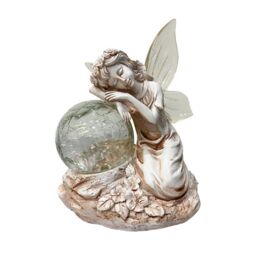 Obasyhig Solar Fairy Resin Lawn Right Light in White - thumbnail 5