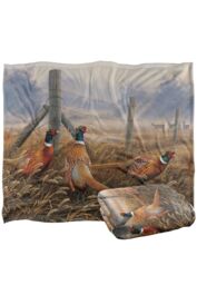 Wild Wings Pleasant Pheasants Silky Touch Super Soft Throw Blanket 152 X 127 cm in White - thumbnail 2