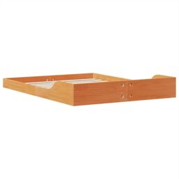Berkfield Home Wax brown 135 x 190 cm Pine wood - thumbnail 8