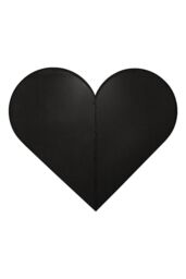 MirrorOutlet Black Metal Framed Heart Shaped Wall Mirror (80CM X 80CM) MAX - Size: 1 Pack - thumbnail 4