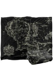 Warner Brothers Lord Of The Rings Logo Officially Licensed Silky Touch Super Soft Throw Blanket 152 x 127 cm in White - thumbnail 2