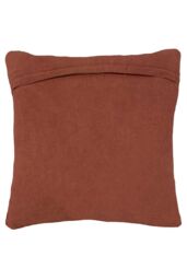 Furn Kamjo Tufted Geometric Cushion in Red - Size: 50 cm x 50 cm - thumbnail 2