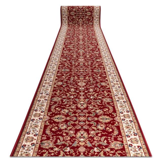 RugsX Wool Nain Runner in Red - Size: 80 cm x 250 cm - image 1