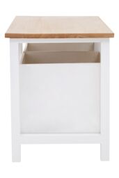 Orsina Compact Design 2 Drawer Bench, Modern Design Chest Of Drawers For Livingroom, Minimalist Storage Chest in Natural - thumbnail 3