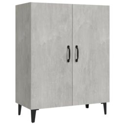 Berkfield Home Sideboard Concrete Grey 70x34x90 cm Engineered Wood - Size: 70 x 34 x 90 cm - thumbnail 2