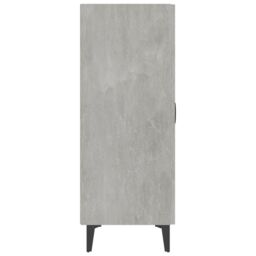 Berkfield Home Sideboard Concrete Grey 70x34x90 cm Engineered Wood - Size: 70 x 34 x 90 cm - thumbnail 5