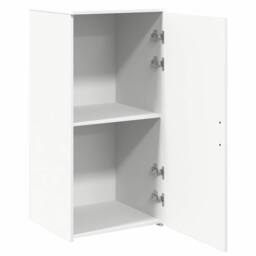 Berkfield Home Storage Cabinet White 50x45x103.5 cm Engineered Wood - thumbnail 4