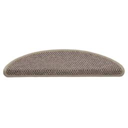 Berkfield Home Stair Mats Self-adhesive Sisal-Look 15 pcs 56x17x3 cm Dark Beige - Size: Medium - thumbnail 4