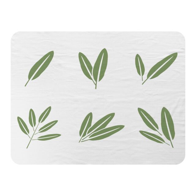 Benjamin Tate Design Herbs Blanket in Natural - Size: 120 cm x 150 cm - image 1