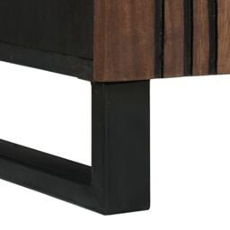 Berkfield Home Sideboard 60 x 33.5 x 75 cm Solid Wood & Engineered Wood in Brown - thumbnail 6