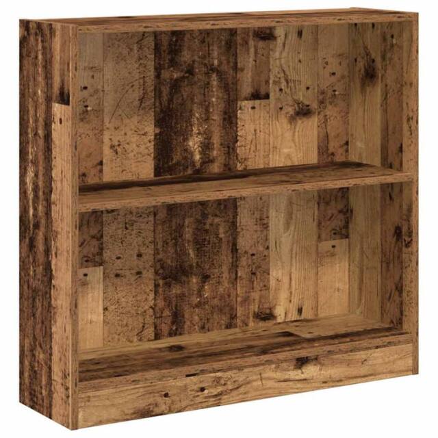 Berkfield Home Bookcase Old Wood 80x24x76 cm Engineered Wood in Brown - Size: 80 x 24 x 76 cm - image 1