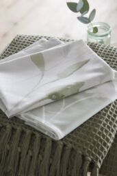 Drift Home 'Eliza' Duvet Cover Set in Green - Size: Single - thumbnail 4