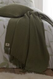Drift Home 'Eliza' Duvet Cover Set in Green - Size: Single - thumbnail 5