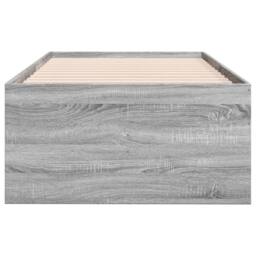 Berkfield Home Versatile Daybed with Drawers without Mattress Grey Sonoma 90x190 - thumbnail 5