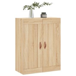 Berkfield Home Wall Mounted Cabinet Sonoma Oak 69.5x34x90 cm Engineered Wood in Brown - thumbnail 4