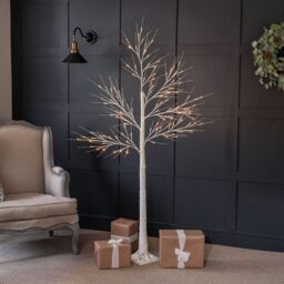 Christow White Birch Tree Light LED Christmas Decoration Indoor Outdoor 4ft 5ft 6ft - thumbnail 3