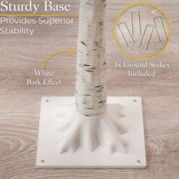 Christow White Birch Tree Light LED Christmas Decoration Indoor Outdoor 4ft 5ft 6ft - thumbnail 5