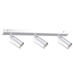 Netlighting Eye Ceiling Spotlight Bar Silver 50cm 3x GU10