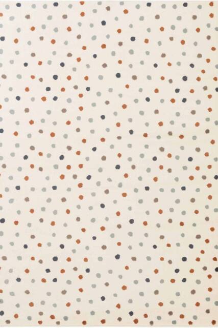 THE RUGS Adventures Kids Rug Konfetti Cream Multicolour Kids Bedroom Rug - Size: 160 cm diameter - image 1
