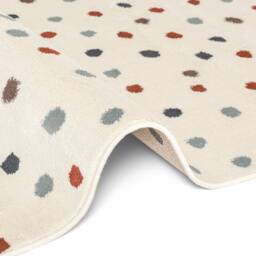 THE RUGS Adventures Kids Rug Konfetti Cream Multicolour Kids Bedroom Rug - Size: 160 cm diameter - thumbnail 6