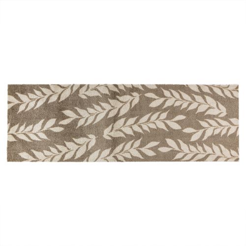JVL Mega Runner - 57x150cm, Leaves in Light Brown - Size: 150 cm x 100 cm - image 1