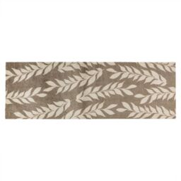 JVL Mega Runner - 57x150cm, Leaves in Light Brown - Size: 150 cm x 100 cm - thumbnail 1