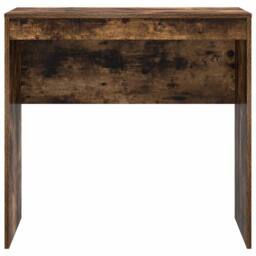 Berkfield Home Writing Desk Smoked oak Engineered wood Compact Writing Desk in Brown - thumbnail 5