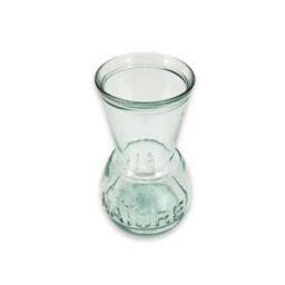 Verano Spanish Ceramics Glass Kitchen Dining Room Home Décor I Love Nature Vase - 22cm (H) in Clear - thumbnail 2
