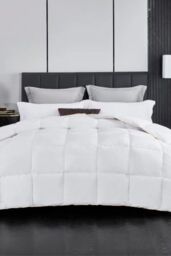 Ezysleep 10.5tog Premium Goose Feather & Down Duvet in White - Size: Double - thumbnail 2