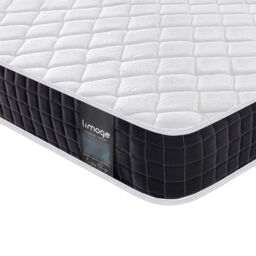 Limoge Cloud Medium Pillow Top Pocket Sprung Mattress in White - Size: Single - thumbnail 6