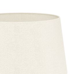 Eglo Febres White Fabric & Black Steel Traditional Floor Lamp - thumbnail 3