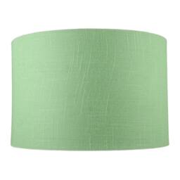 Happy Homewares Designer Frosted Lime Green Textured Linen Fabric Circular Lamp Shade - Size: 12 inches - thumbnail 4