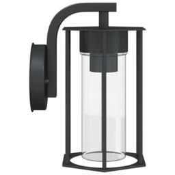 Berkfield Home Outdoor Wall Light Black Stainless Steel - thumbnail 5