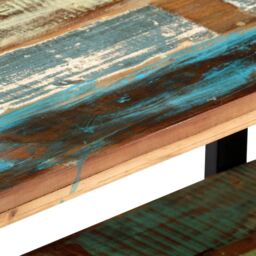Berkfield Home TV Cabinet 130x40x40 cm Solid Reclaimed Wood - Size: 130 x 40 x 40 cm - thumbnail 5