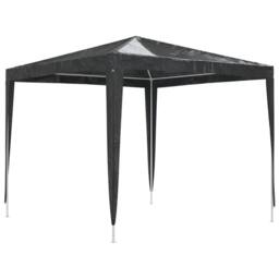 Berkfield Home Professional Party Tent 2.5x2.5 m Anthracite 90 g/m ² in Black - thumbnail 3