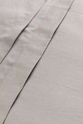 Hotel Pure Luxury 5 Star Flat Sheet in Grey - Size: King - thumbnail 4
