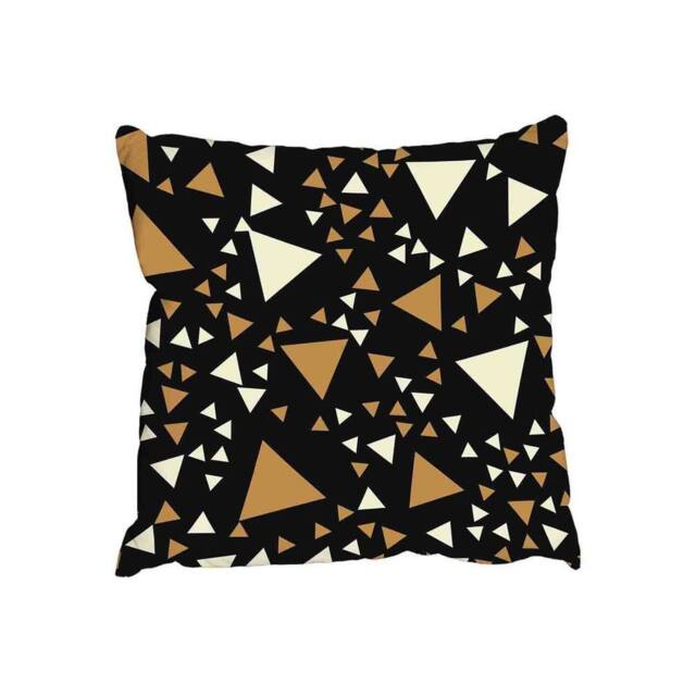 Benjamin Tate Design Geometric pattern with triangles (Outdoor Cushion)