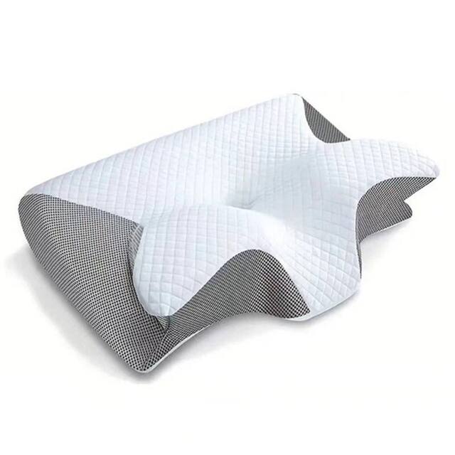Kelvenix Cervical Memory Foam Pillow Pain Relief in White - Size: Single - image 1