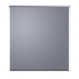 Berkfield Home Roller Blind Blackout 80 x 175 cm Grey - thumbnail 2