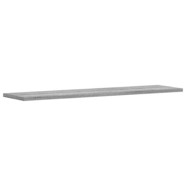 Berkfield Home Durable Wall Shelves 4 pcs Grey Sonoma 80x20x1.5 cm Engineered Wood - image 1